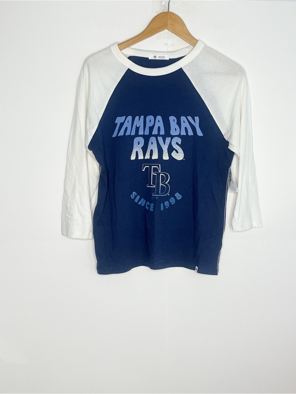 '47 Womens MLB Tampa Bay Rays T Shirt Size Medium